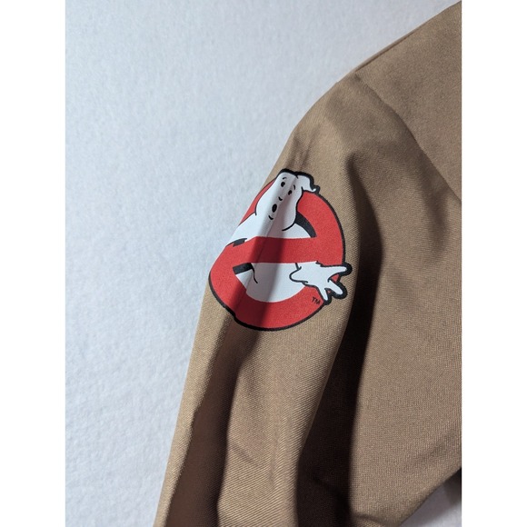Ghostbusters Jumpsuit Child Size 6-8 Small 2022 Stantz Costume Brown Uniform - Picture 4 of 16